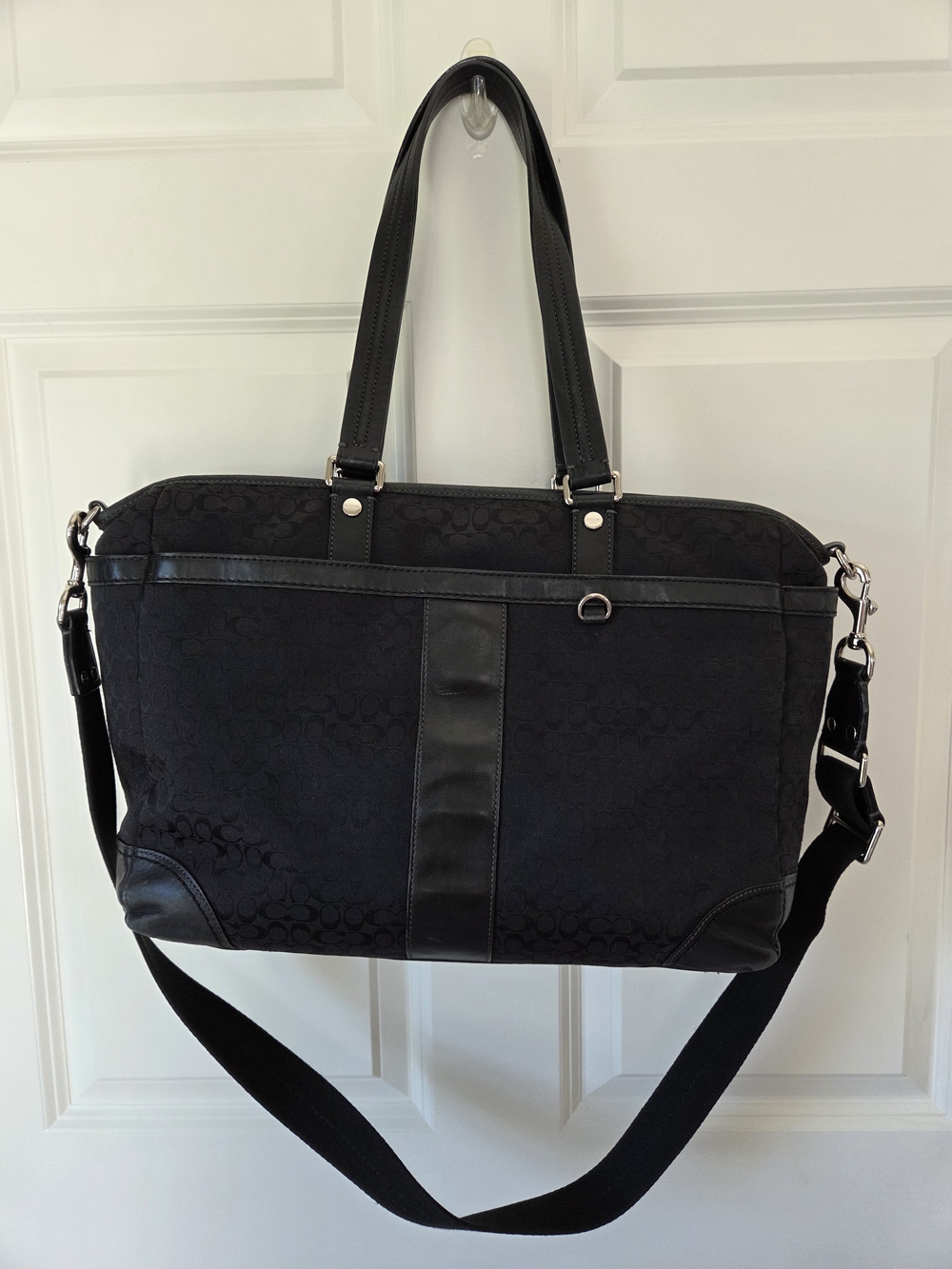 Coach Signature Travel Tote and Diaper Bag